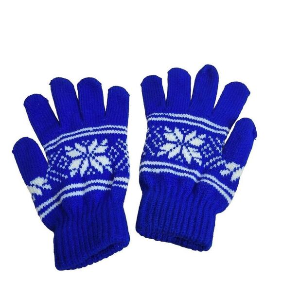 WINTER GLOVES, SNOWFLAKE - Picture 2 of 2
